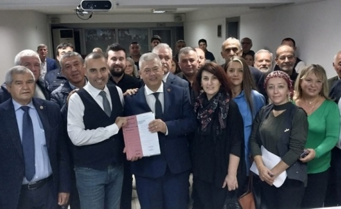 Gültepe Makedonya Göçmenleri Derneği Başkanı Birol Özkardeşler, mecli üyeliği için başvuru yaptı