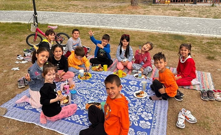 Ömer Çavuş Anaokulunca piknik etkinliği düzenlendi