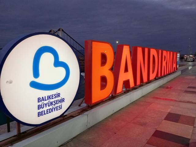 Türk Yıldızları TIR’ı Bandırma’da ilgi odağı oldu