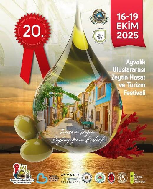 20. Ayvalık Uluslararası Zeytin Hasat ve Turizm Festivali gün sayıyor
