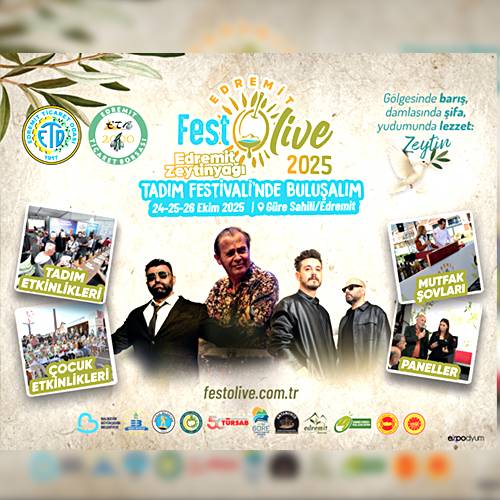 Edremit’te 2. Zeytinyağı Tadım Festivali  start alıyor!