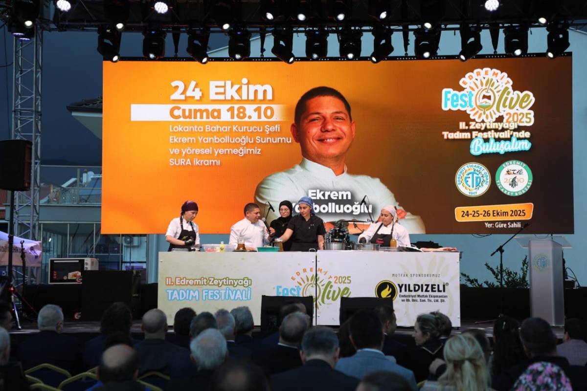 Edremit '2. Zeytinyağı Tadım Festivali start aldı