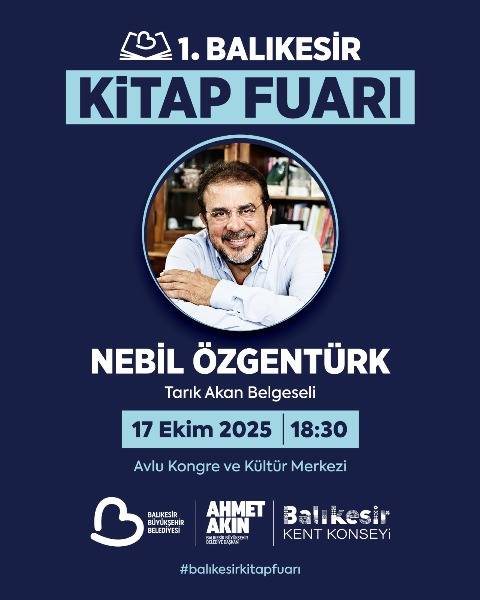 Balıkesir’de kitapla buluşma zamanı!