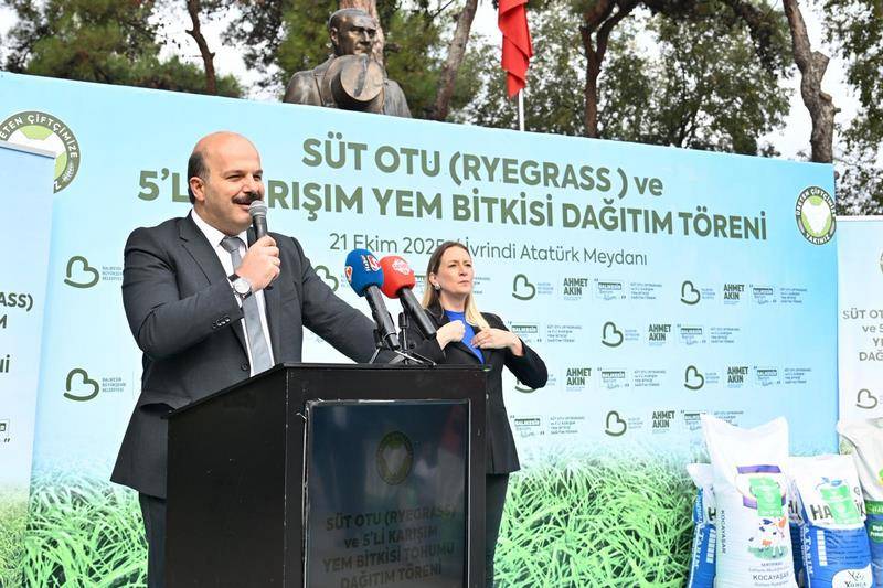 Büyükşehirin çiftçiye desteği sürüyor