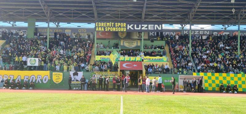 Edremitspor Sezonu Taraftar Desteğiyle Açtı!
