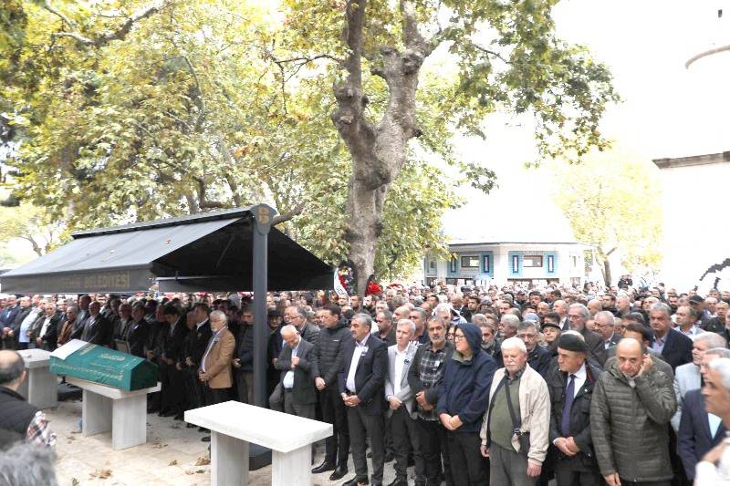 Başkan Akın’ın kayınpederi hüzünle son yolcuğuna uğurlandı