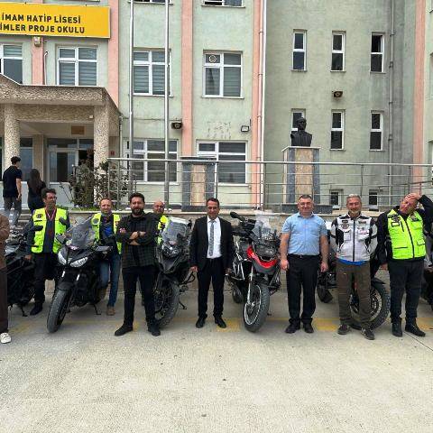 Edremit’te öğrencilere trafik bilinci aşılandı