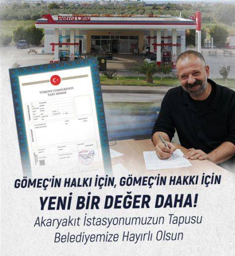 Gömeç Belediyesi’ne Yeni Bir Mülk Kazandırıldı
