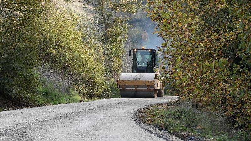 Büyükşehirden Balya ve Gönen grup yolunda hummalı çalışma