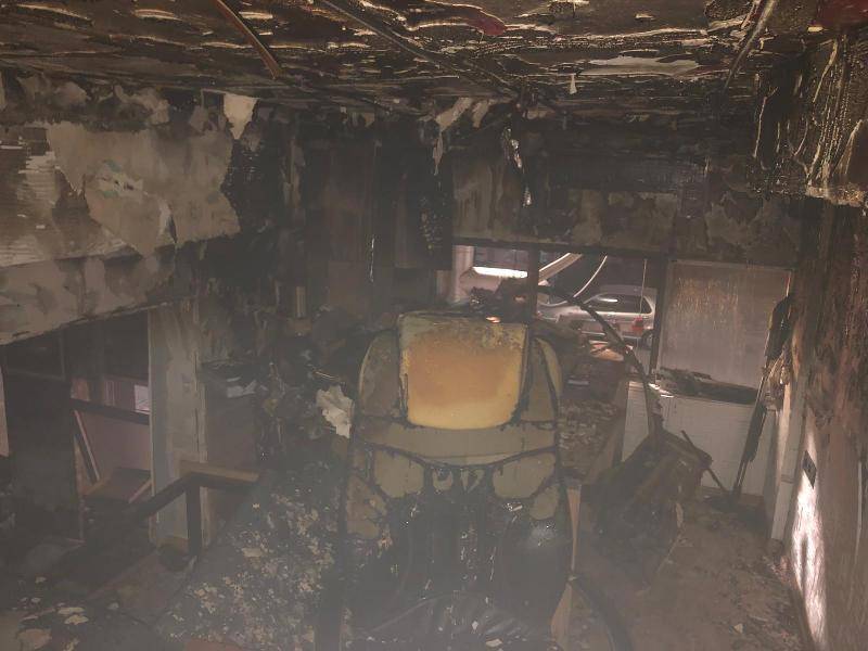 Gönen’de iş yerinde yangın paniğe neden oldu