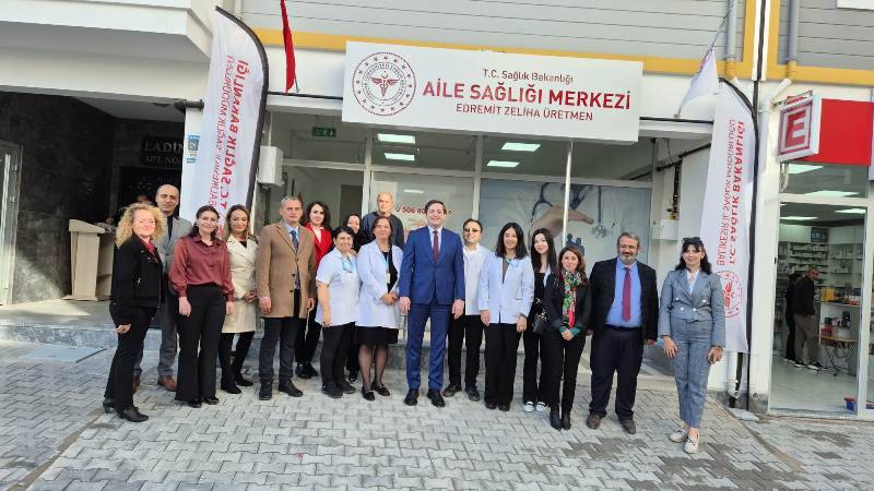 Zeliha Üretmen Aile Sağlığı Merkezi, Törenle Hizmete Açıldı