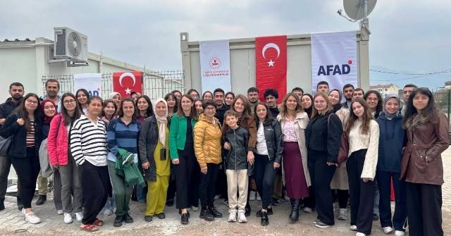 BAUN'den Sındırgı Deprem Bölgesine Psikososyal Destek Ziyareti