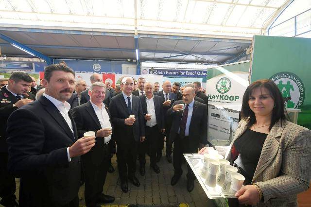 Gönen’de 13. Tarım, Hayvancılık, Gıda ve Otomotiv Fuarı açıldı