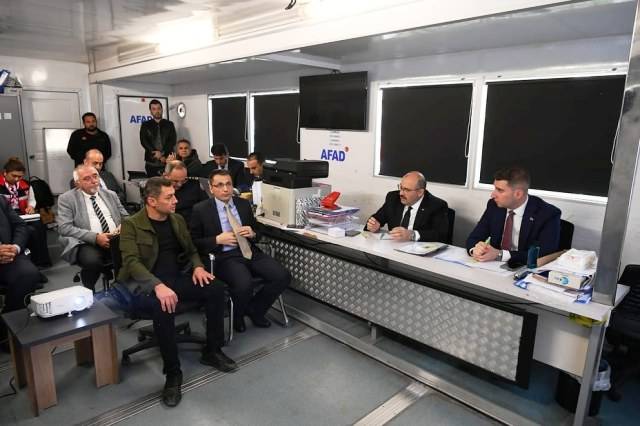 Sındırgı’da Deprem Sonrası Çalışmalar Koordinasyon Toplantısında Değerlendirildi