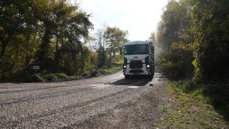 Büyükşehirden Balya ve Gönen grup yolunda hummalı çalışma
