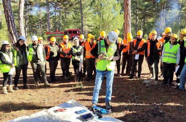 BAÜN Ormancılık Öğrencilerine Uygulamalı Emval Eğitimi