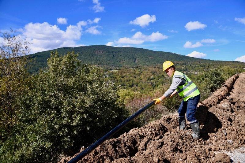 BASKİ Dursunbey’de taşımalı su çilesine son verdi