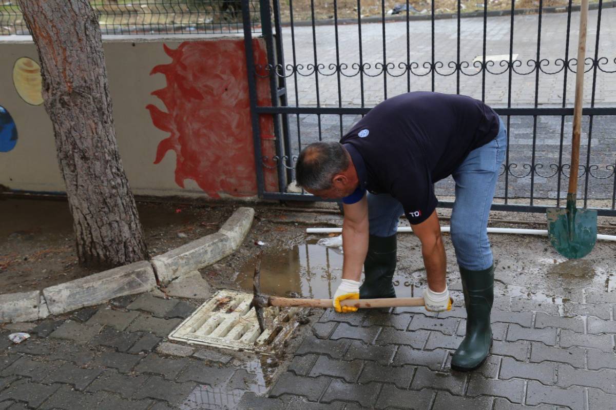 Edremit’te şiddetli yağışlara önlem alınıyor