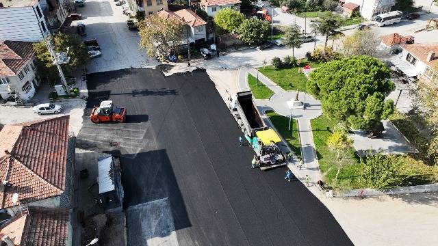 Başkan Ahmet Akın sözünü tuttu, Sarıbeyler modern yoluna kavuştu