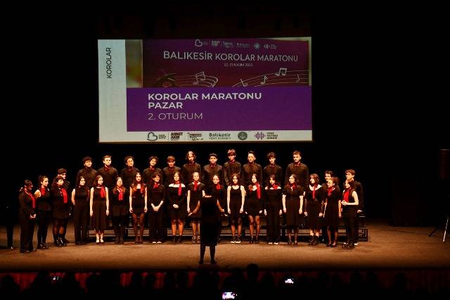 Balıkesir’de 10. Korolar Maratonu’na Muhteşem Final