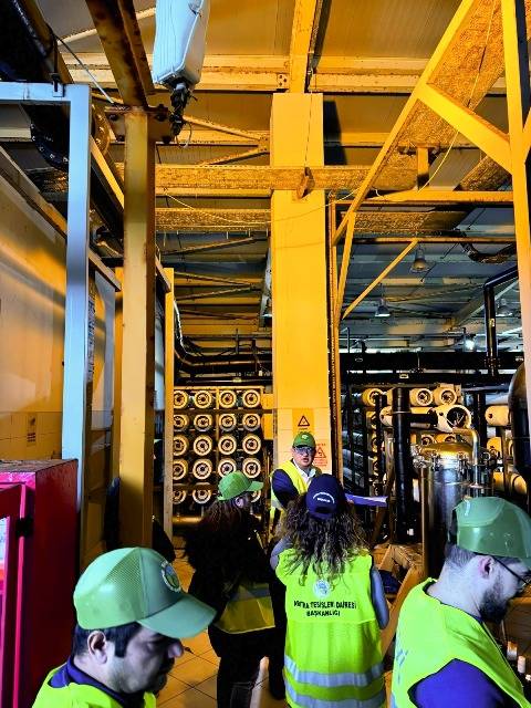 Avşa İçme Suyu Arıtma Tesisi'ne Teknik İnceleme Ziyareti