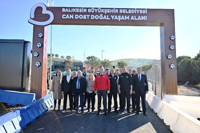 Ahmet Akın Yeniköy Can Dost Doğal Yaşam Alanı’ndaki çalışmaları inceledi