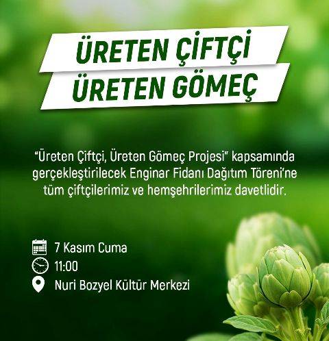 Üreten Çiftçi, Üreten Gömeç!