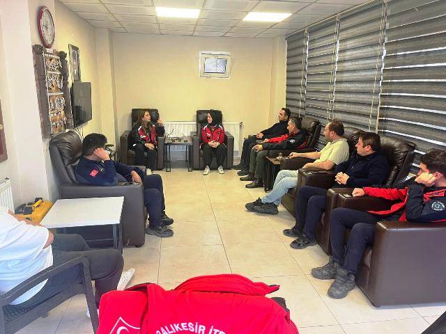 Balıkesir Büyükşehir Belediyesi’nden İtfaiyecilere Psikolojik Destek