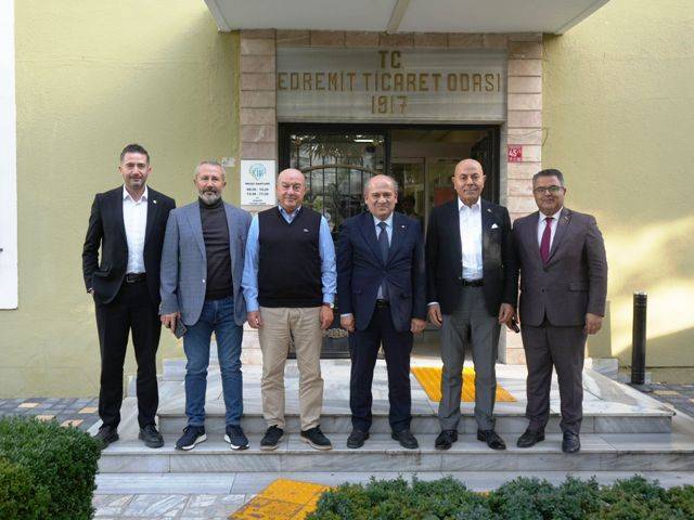 Termal Turizm Temsilcileri Edremit Ticaret Odasında Bir Araya Geldi