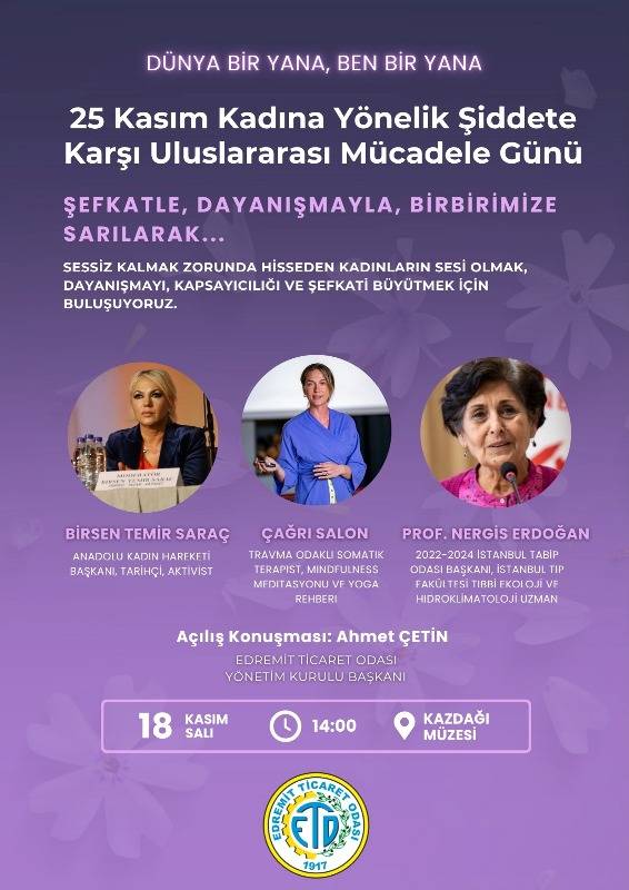 ETO Kadına Yönelik Şiddete Karşı Uluslararası Mücadele Günü Etkinliği Düzenlendi