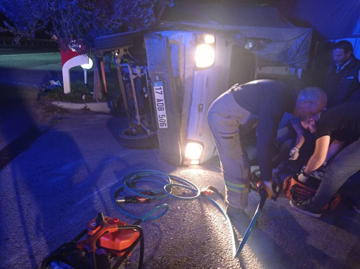 Havran'da trafik kazası: 1 ölü, 1 yaralı