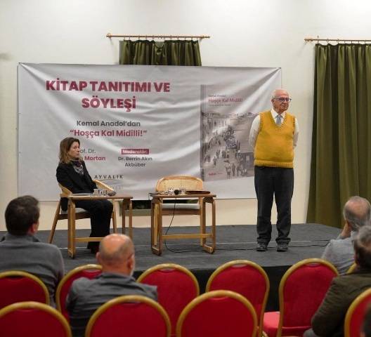 Kemal Anadol’dan “Hoşça Kal Midilli” Ayvalık’ta Tanıtıldı