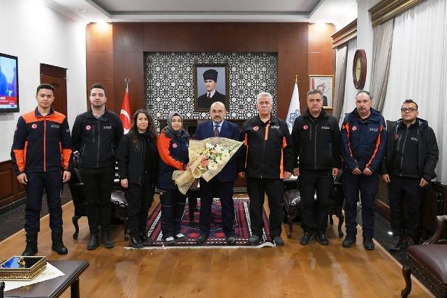 AFAD’dan Vali Ustaoğlu’na 16’ncı Yıl Ziyareti