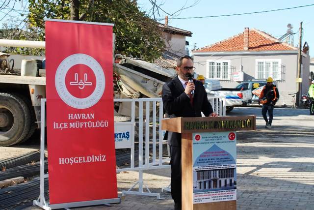 Havran’da Müftülük ve Hafızlık Kursu Temeli Atıldı