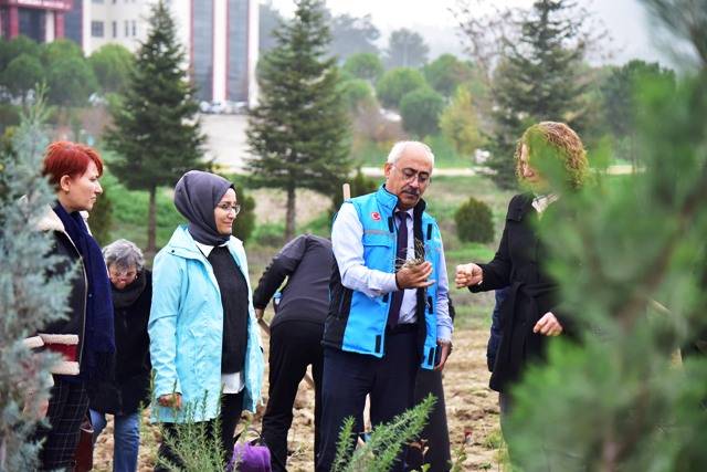 Kuşaklar Arası Dayanışma BAÜN Lavanta Bahçesinde Yeşerdi