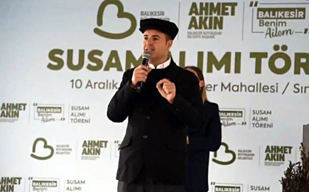 Sındırgı'da susam alım töreni gerçekleştirildi