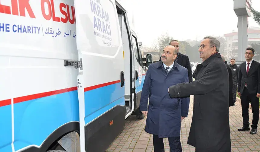 Balıkesir'de Mobil İkram Aracı hizmete alındı