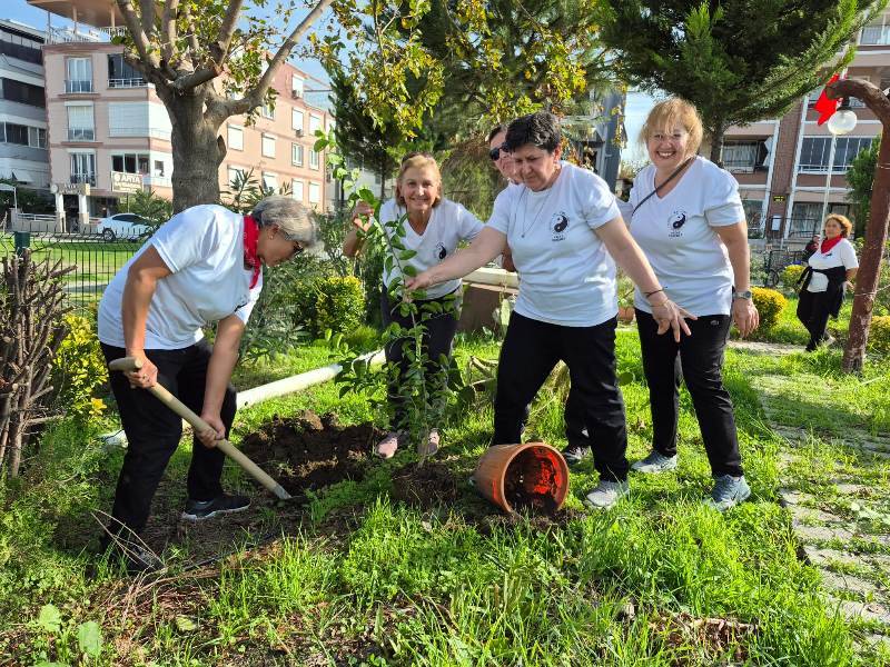 Kuzey Ege Tai Chi Derneği Parka Fidan Dikti, Sağlığı Güçlendirdi!