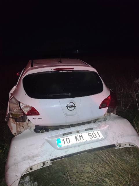 Susurluk’ta kaza: 1 yaralı