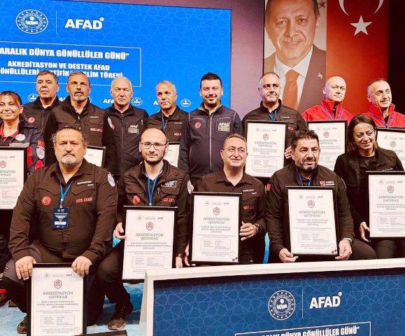 Balıkesir İl Millî Eğitim Müdürlüğü Arama ve Kurtarma Ekibi Akredite Edildi