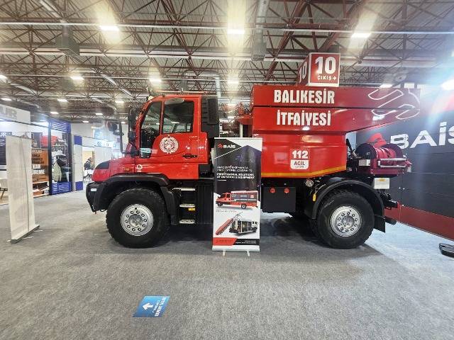 Balıkesir İtfaiyesi, NADMEX 2025’te göz doldurdu