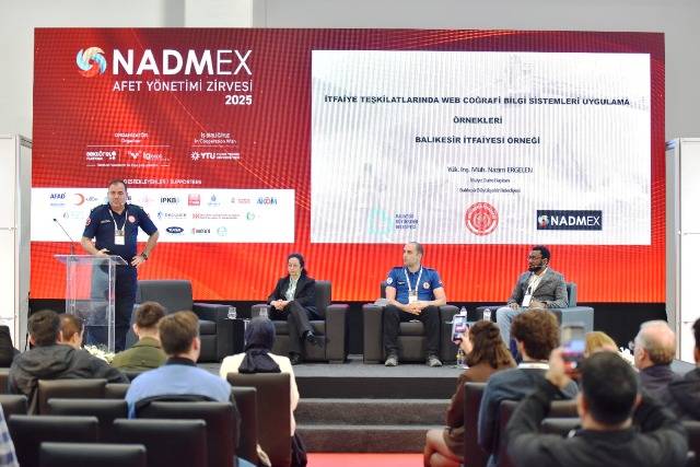 Balıkesir İtfaiyesi, NADMEX 2025’te göz doldurdu