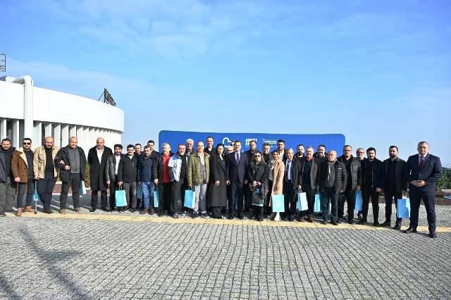 Başkan Akın, medya temsilcileriyle bir araya geldi