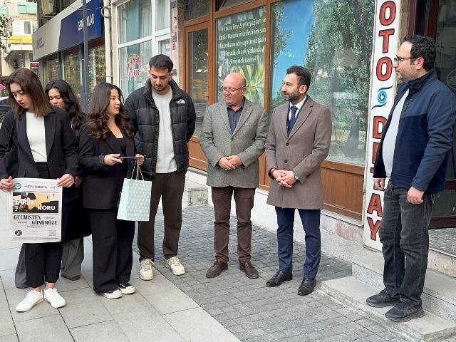 Burhaniye Uygulamalı Bilimler Fakültesi'nden Esnafa Geleneksel Siftah Desteği