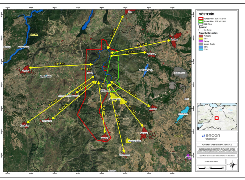 Çevre Derneklerinden Limak Holding’in Altın-Gümüş Madeni Projesine Tepki