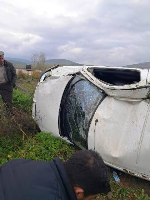 Karesi’de kaza : 2 hafif yaralı