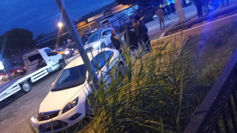 Ayvalık’ta trafik kazası: 2 yaralı
