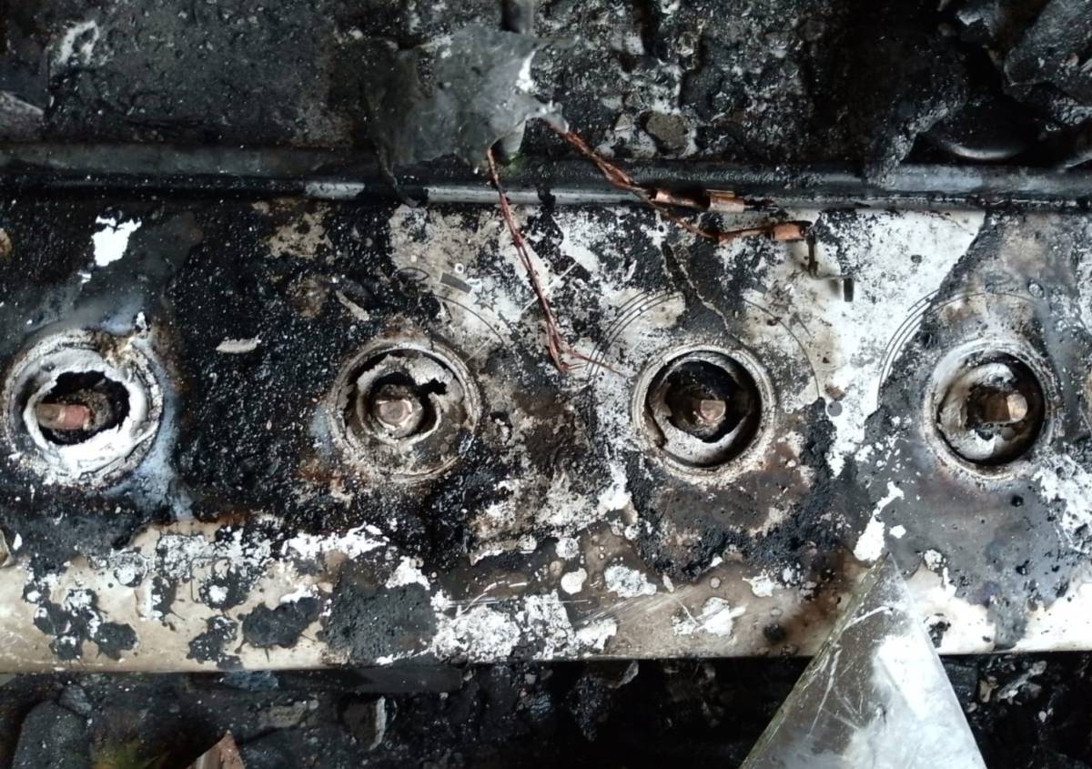 Edremit'te ev yangını