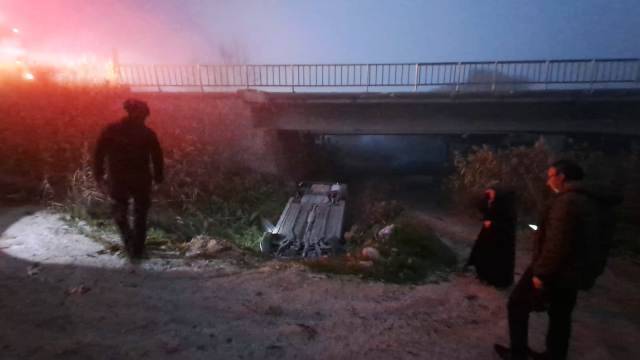 Bigadiç Yolu’nda Trafik Kazası: 2 Yaralı