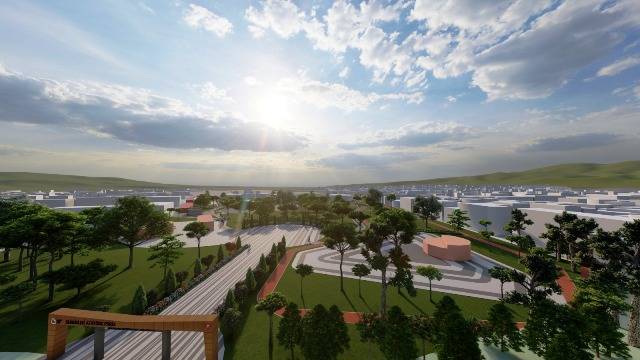 Susurluk Atatürk Parkı baştan sona yenileniyor